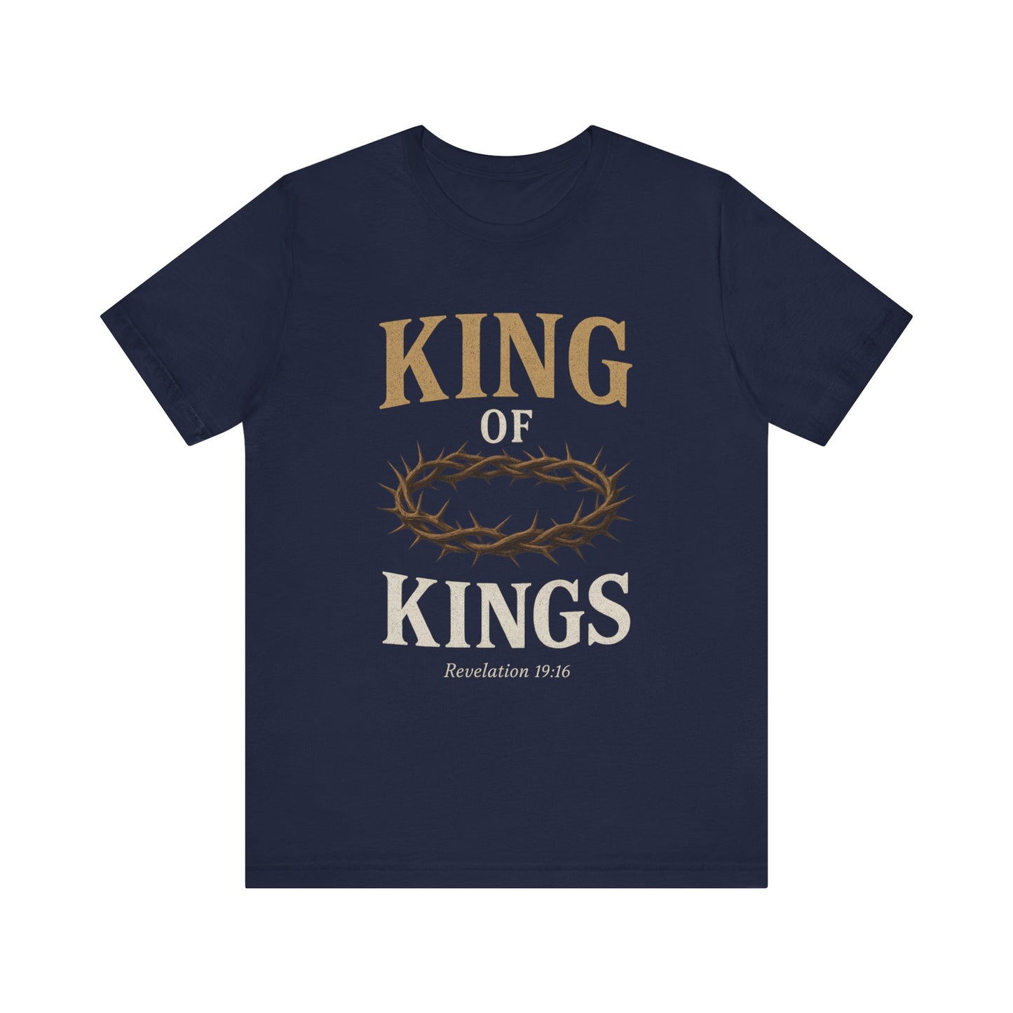 “King of Kings” Religious T-Shirt – Bold Declaration of Faith