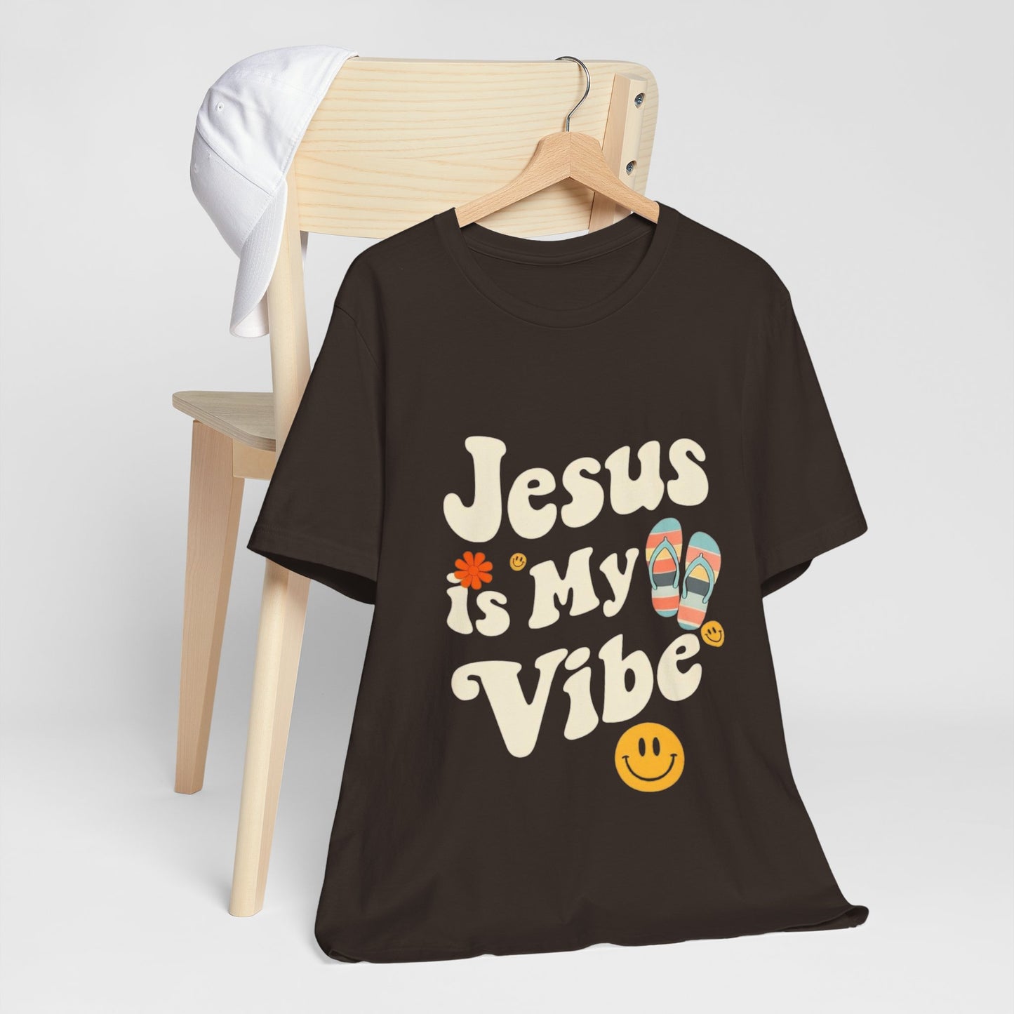 “Jesus Is My Vibe” Religious T-Shirt – Stylish Faith Statement