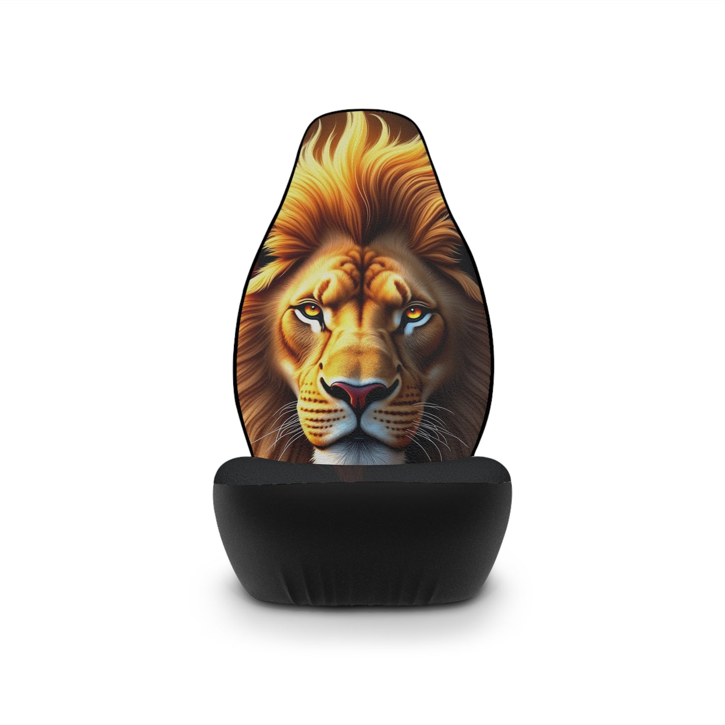 Lion of Judah Car Seat Cover - Christian Auto Accessories, Vehicle Decor, Seat Protectors, Spiritual Gifts, Religious Car Decor