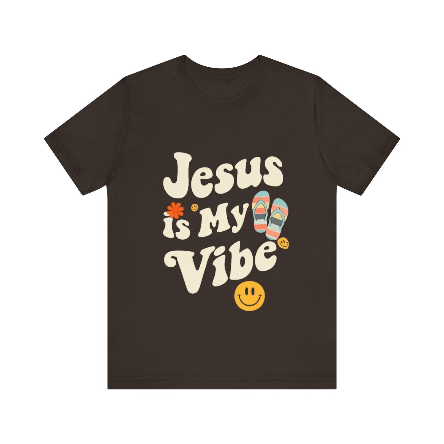“Jesus Is My Vibe” Religious T-Shirt – Stylish Faith Statement