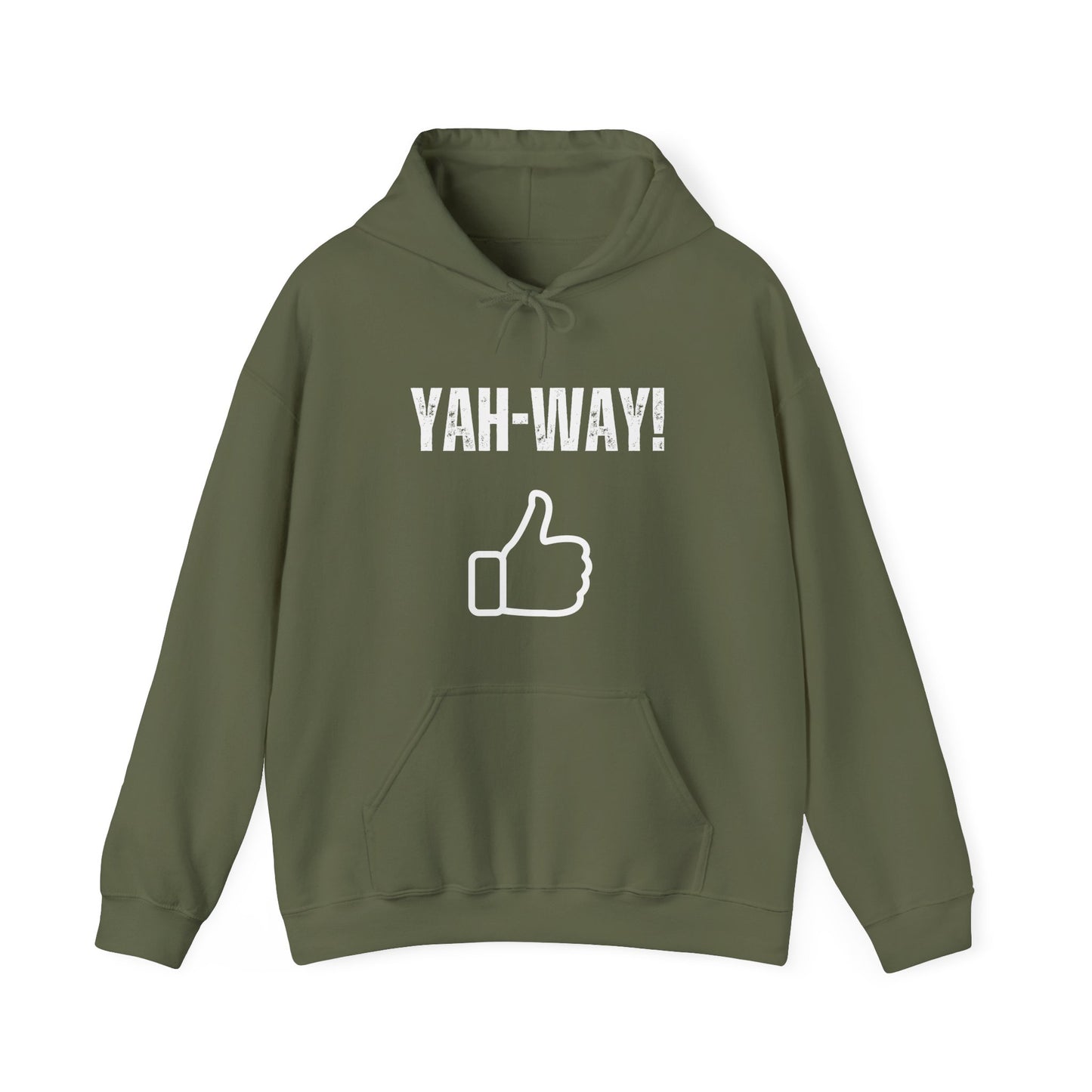 “Yah-Way!” Religious Hoodie – Unisex Pullover for Pun-Loving Believers