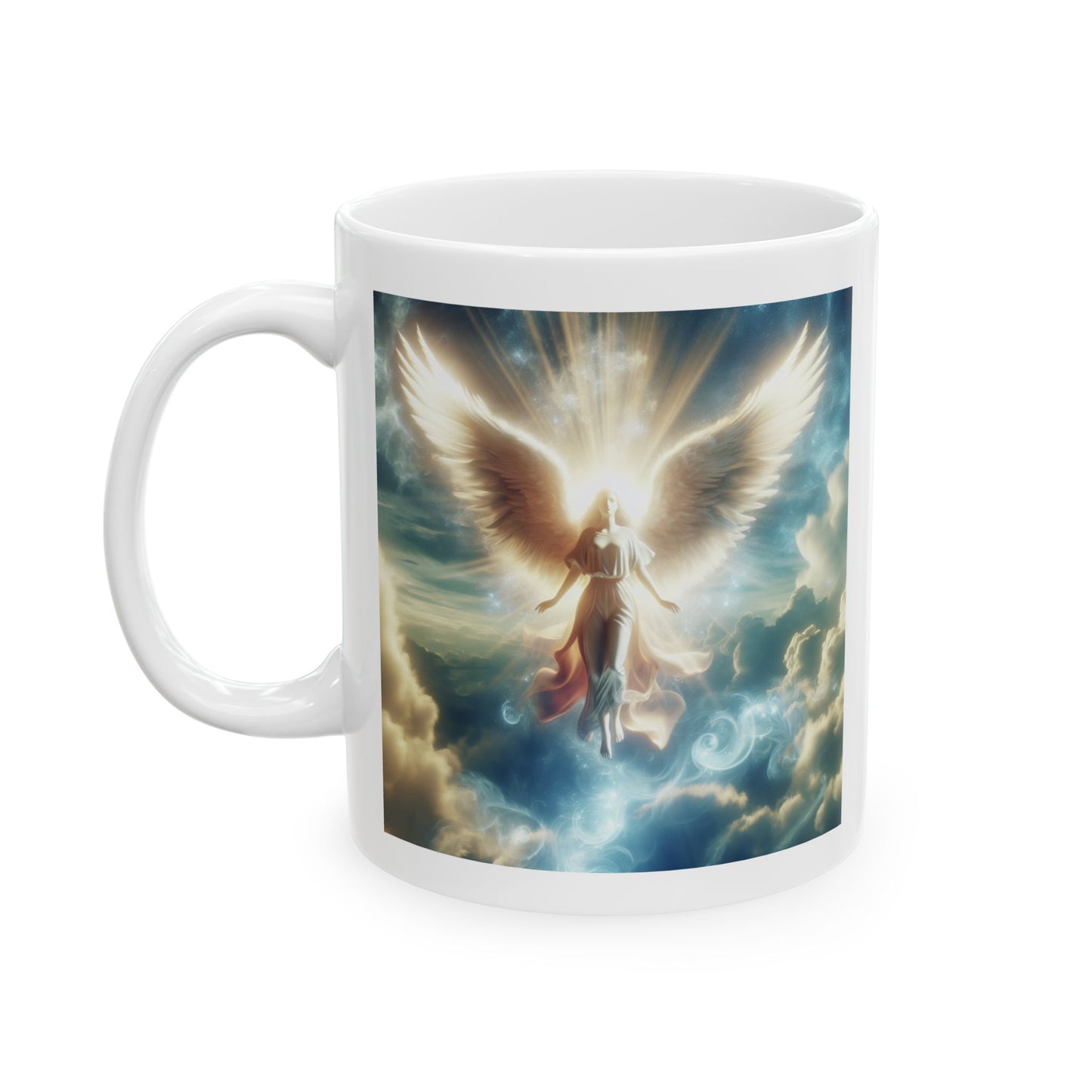 Angel Ceramic Mug, (11oz, 15oz)