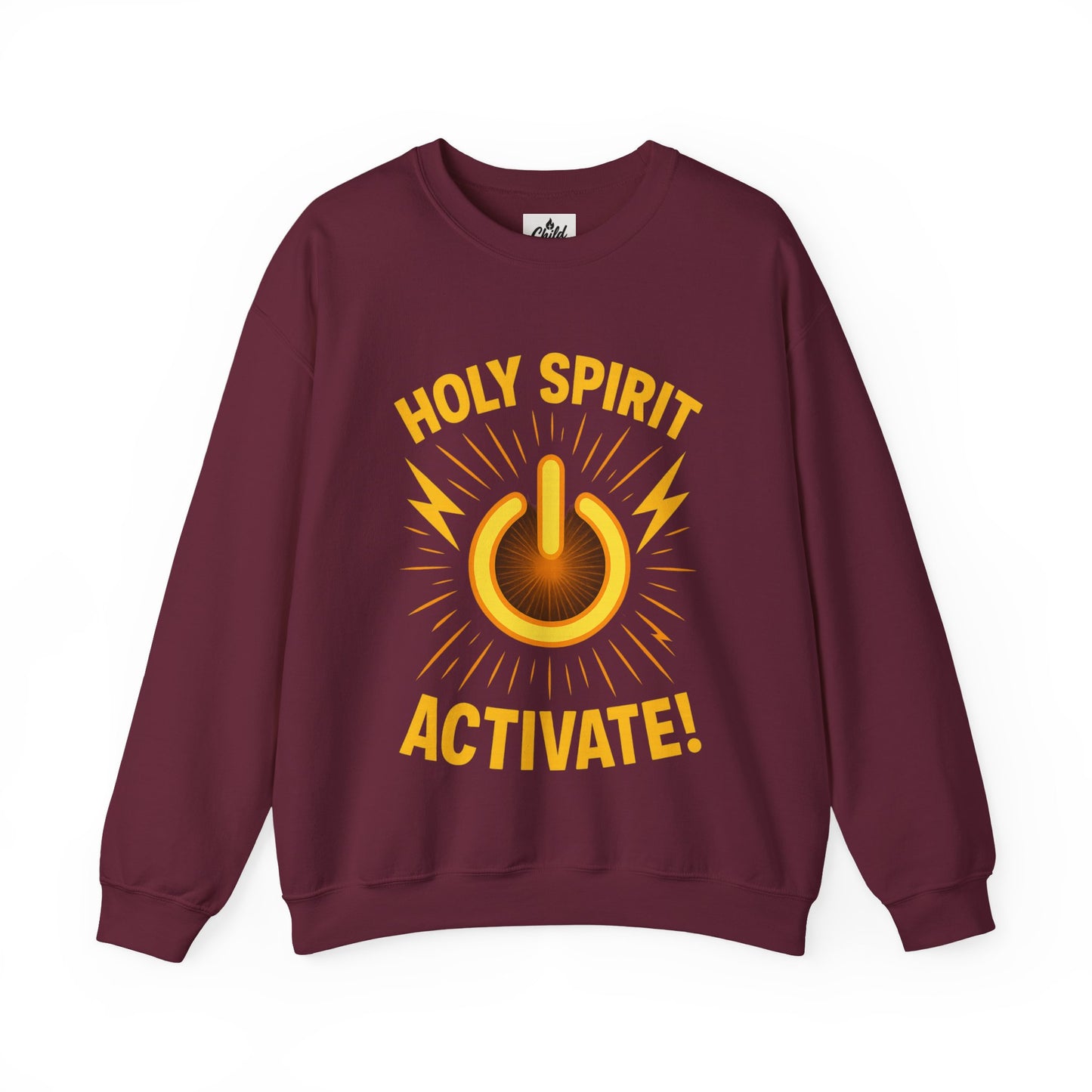 "Holy Spirit Activate" - Christian Sweatshirt - Unisex