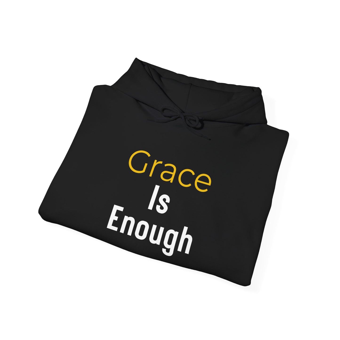 “Grace is Enough” Religious Hoodie – Unisex Pullover for Everyday Encouragement