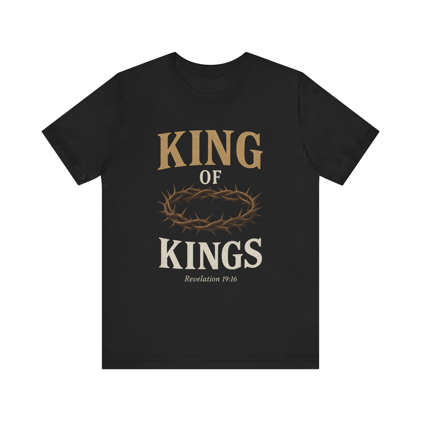 “King of Kings” Religious T-Shirt – Bold Declaration of Faith