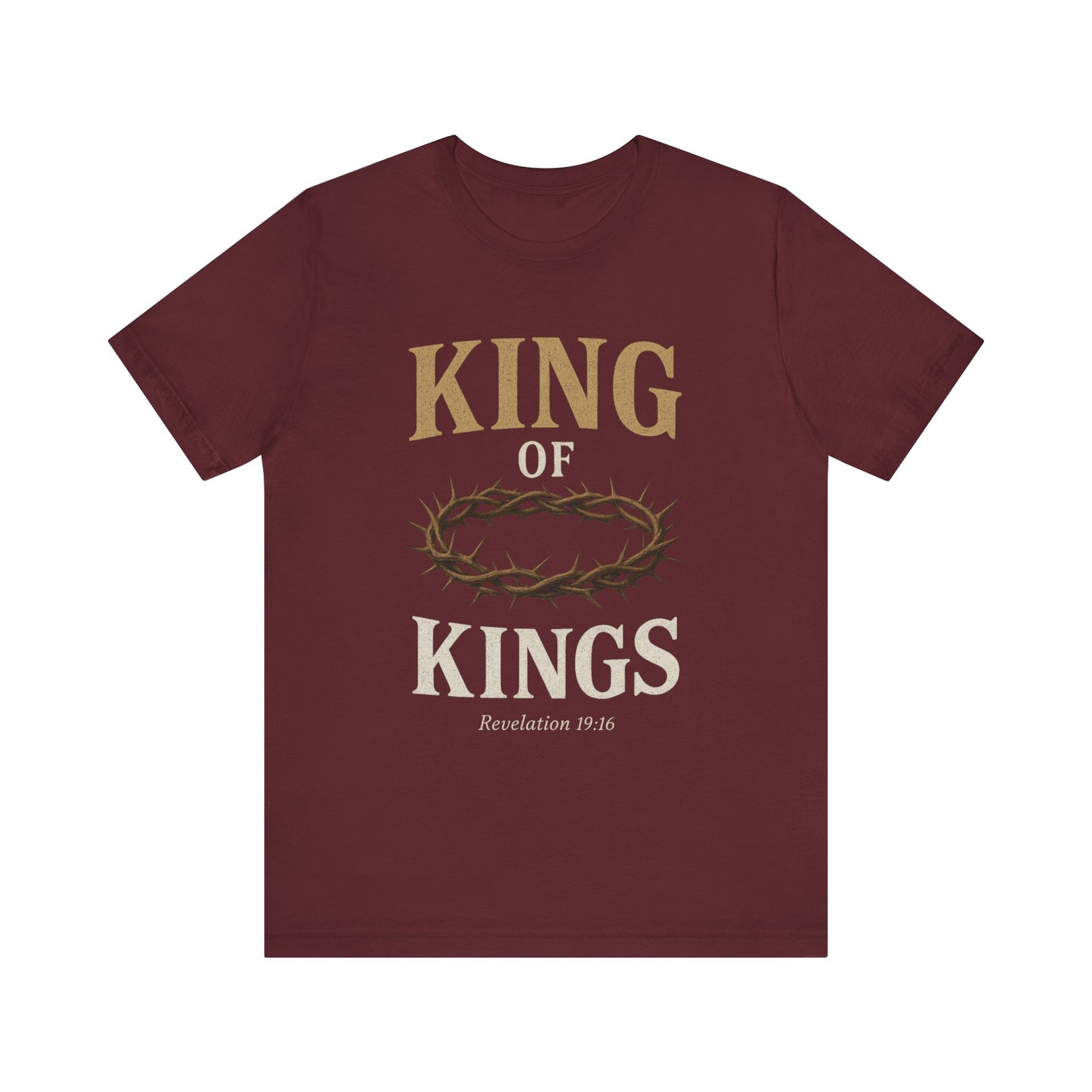 “King of Kings” Religious T-Shirt – Bold Declaration of Faith