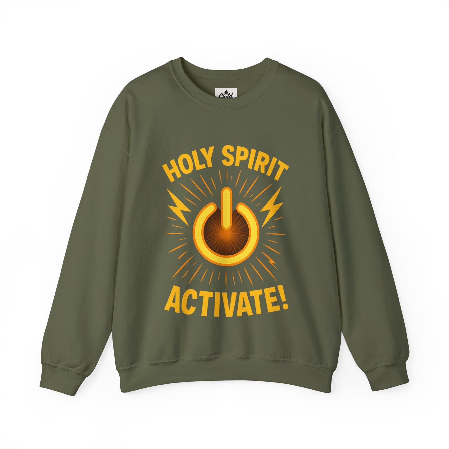 "Holy Spirit Activate" - Christian Sweatshirt - Unisex