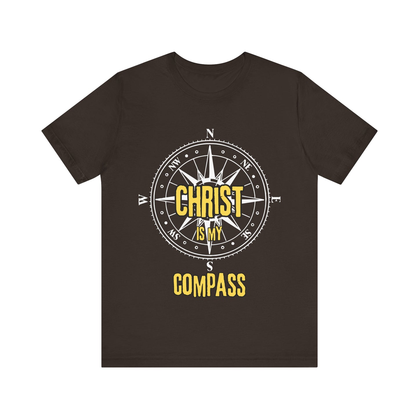 “Christ is My Compass” Religious T-Shirt – Faith-Based Direction for Daily Life