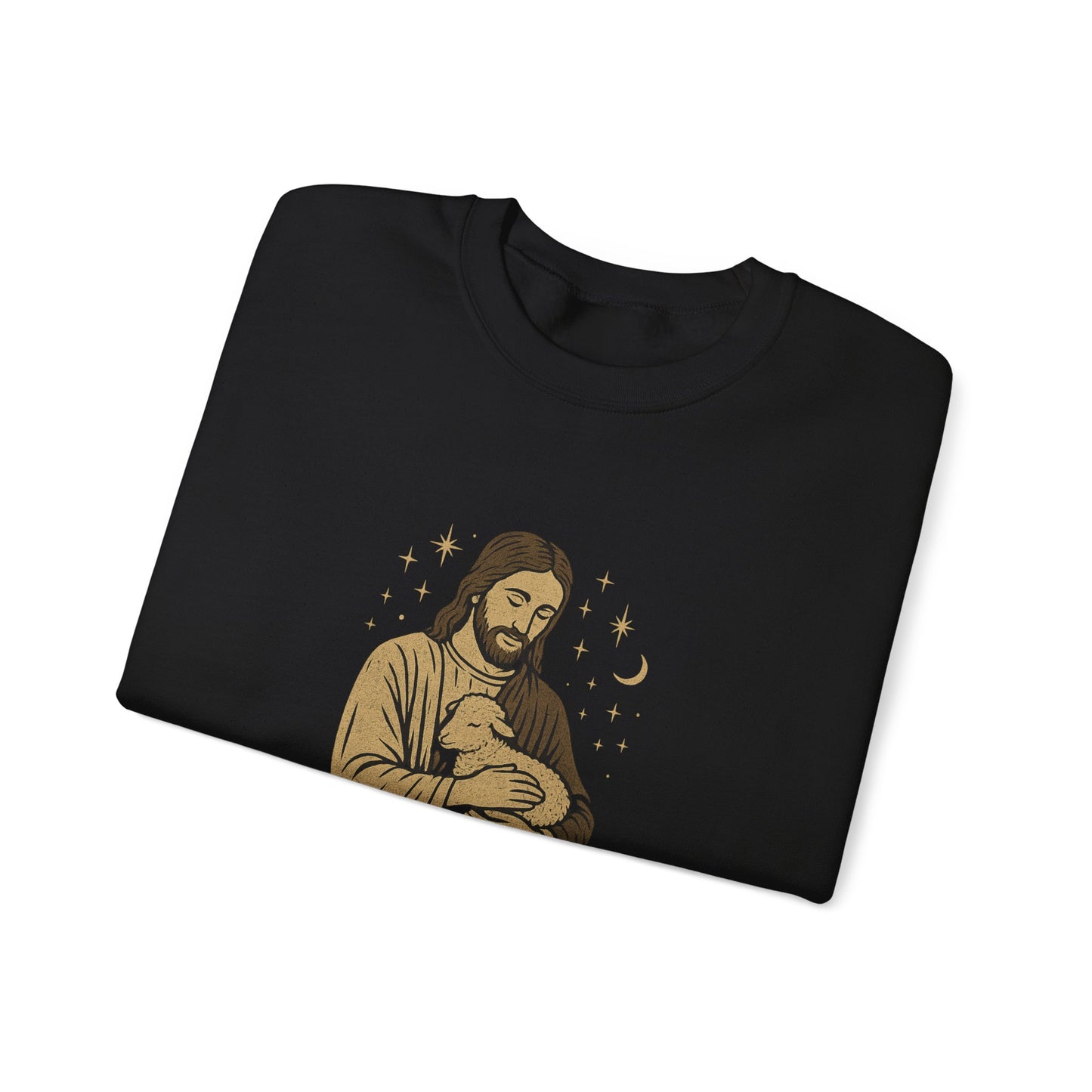 “He Left the 99 for Me” Crewneck Religious Sweatshirt – Faith-Filled Comfort