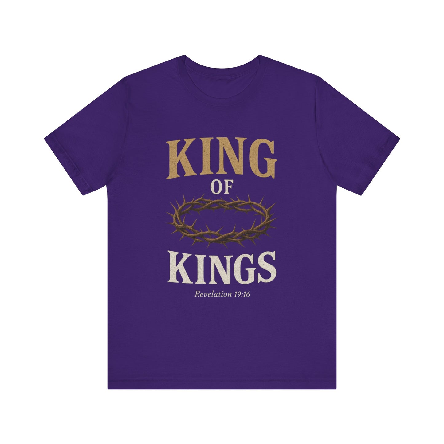 “King of Kings” Religious T-Shirt – Bold Declaration of Faith