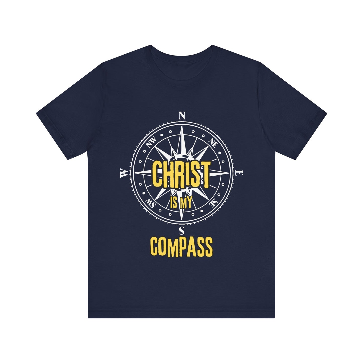 “Christ is My Compass” Religious T-Shirt – Faith-Based Direction for Daily Life