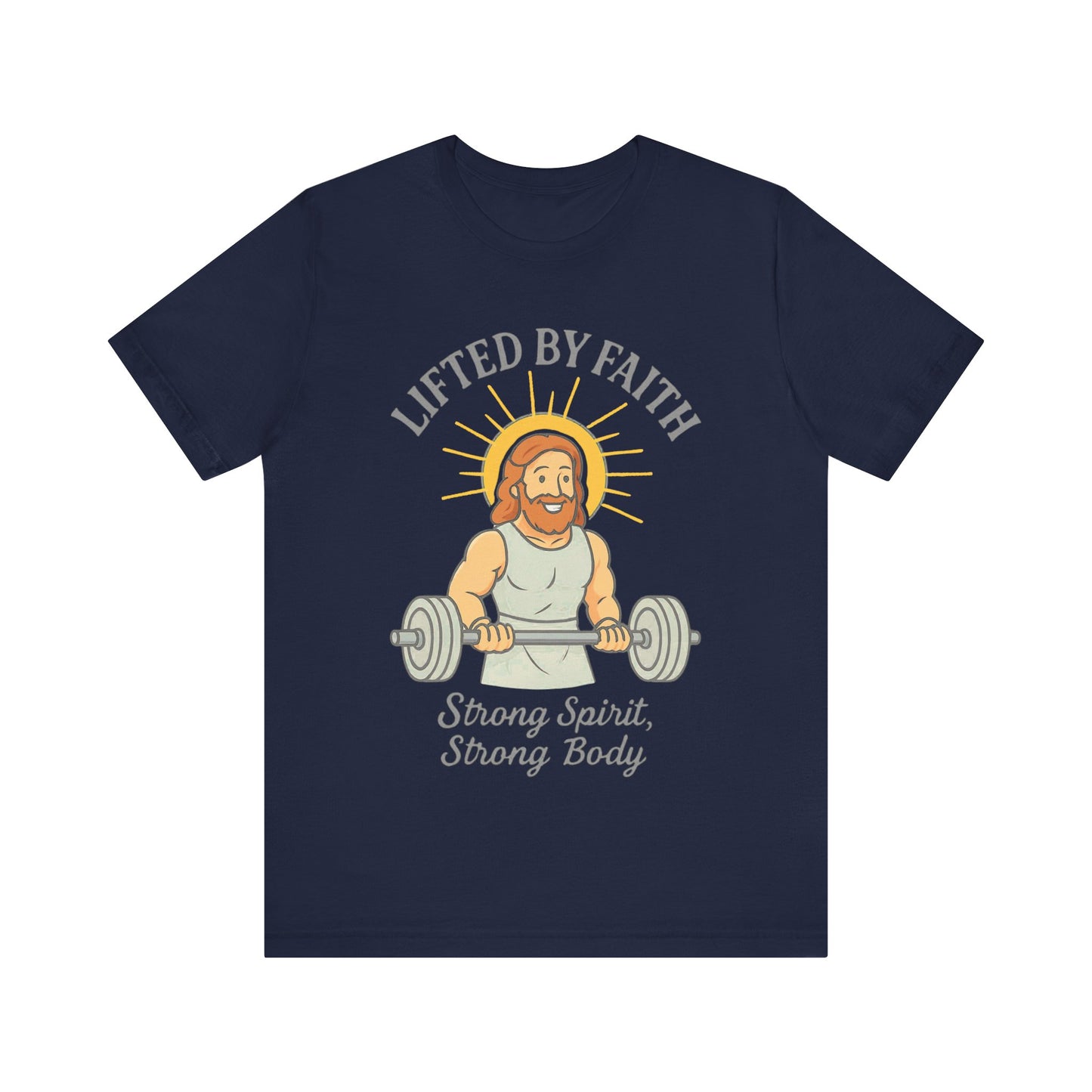 “Lifted by Faith” Religious T-Shirt – Strength & Spiritual Motivation