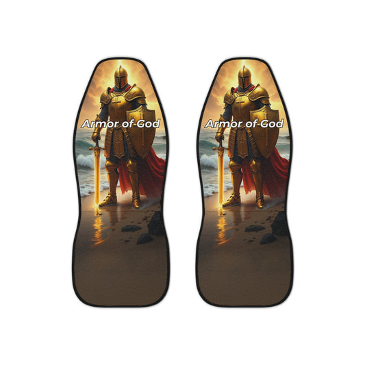 Armor of God Car Seat Cover - Christian Auto Accessories, Vehicle Decor, Seat Protectors, Spiritual Gifts, Religious Car Decor