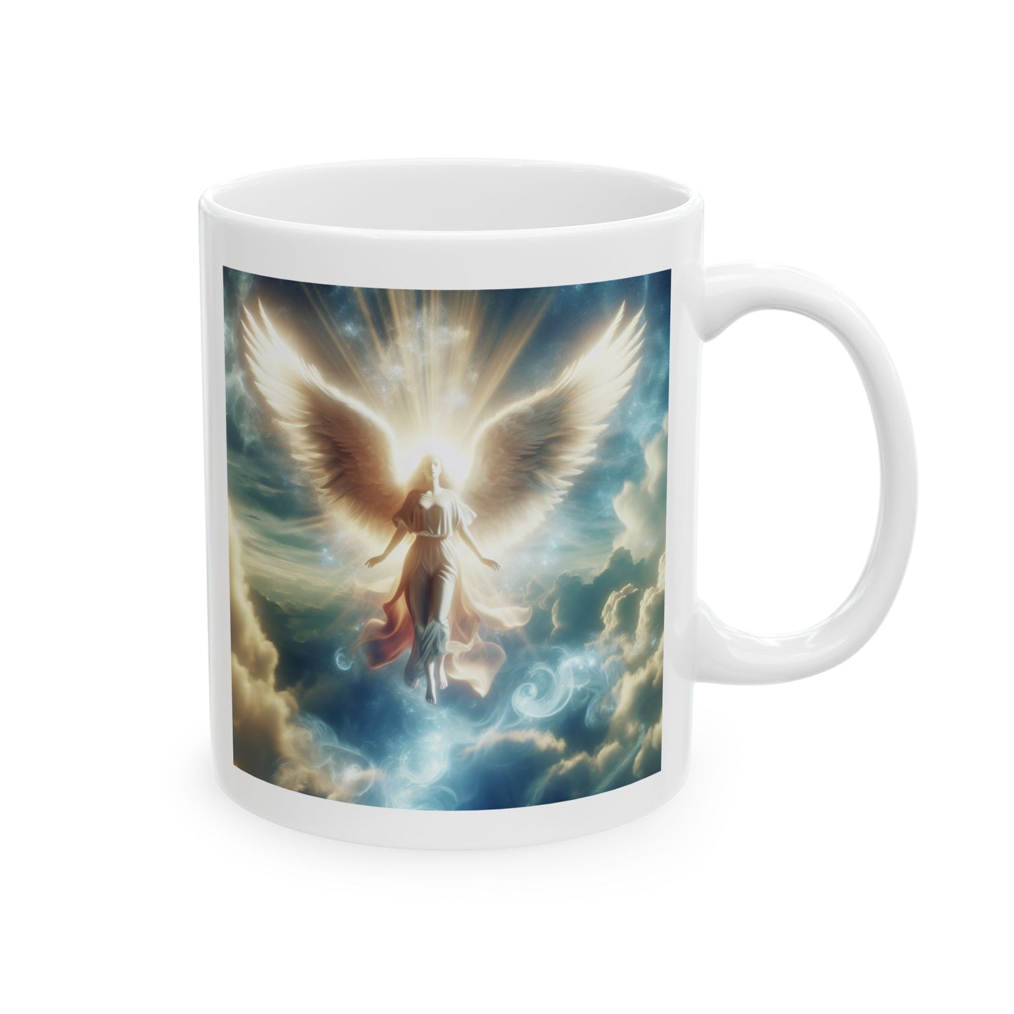 Angel Ceramic Mug, (11oz, 15oz)