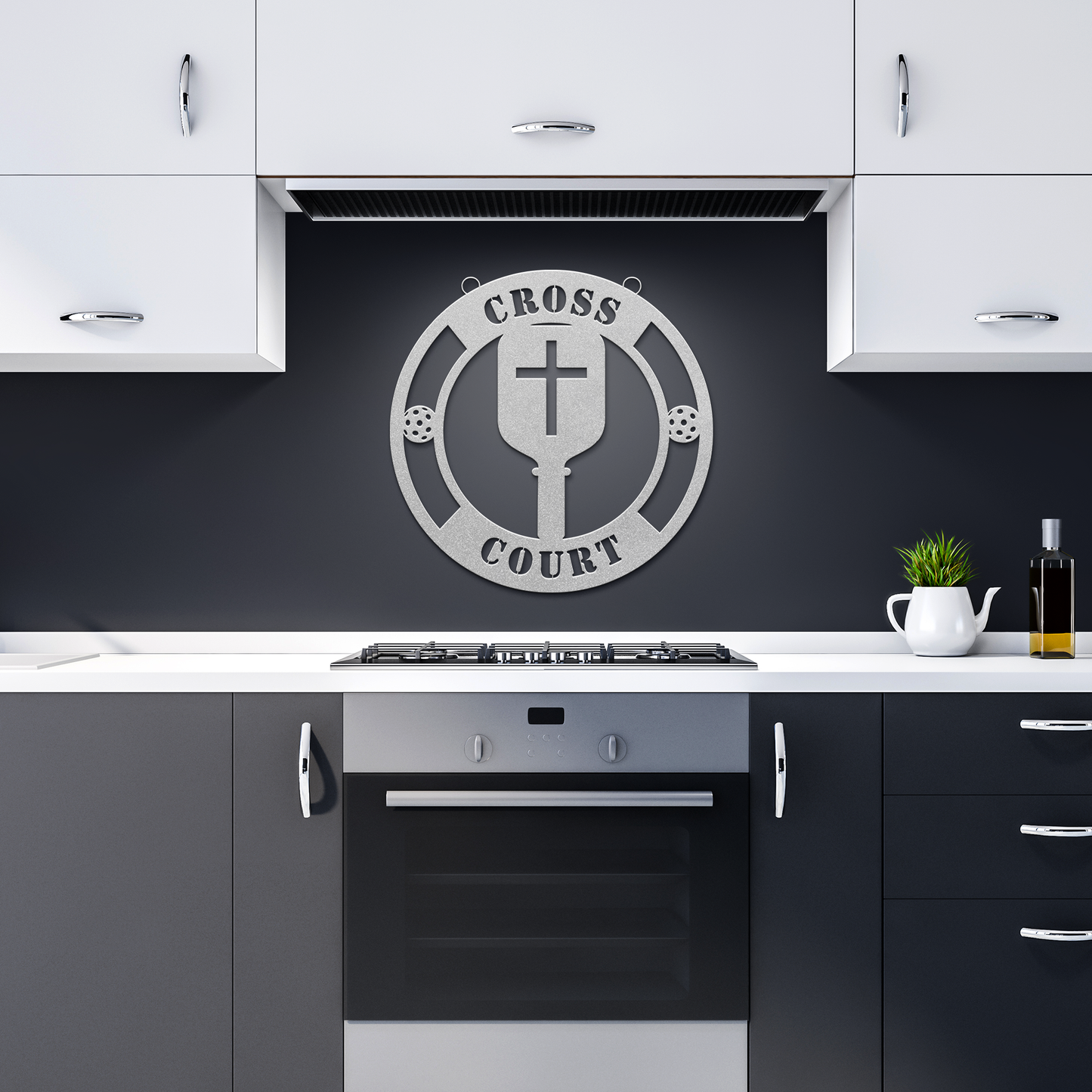 Christian_Pickleball_Gift__Cross_Court__Silver_Dark_Kitchen_Mockup.png