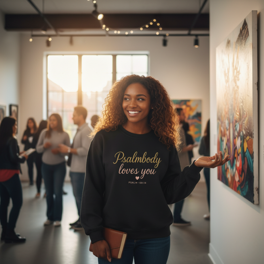 "Psalmbody Loves You" - Christian Sweatshirt