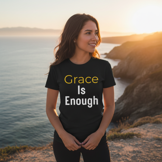 “Grace is Enough” Religious T-Shirt – Timeless Faith Statement