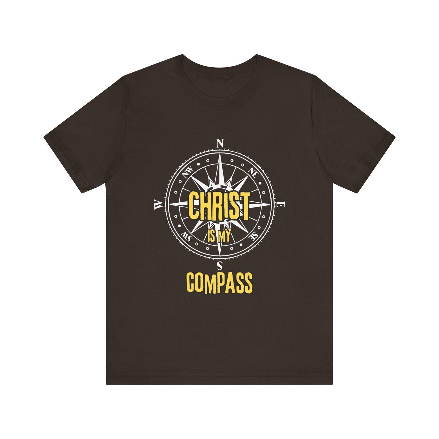 “Christ is My Compass” Religious T-Shirt – Faith-Based Direction for Daily Life