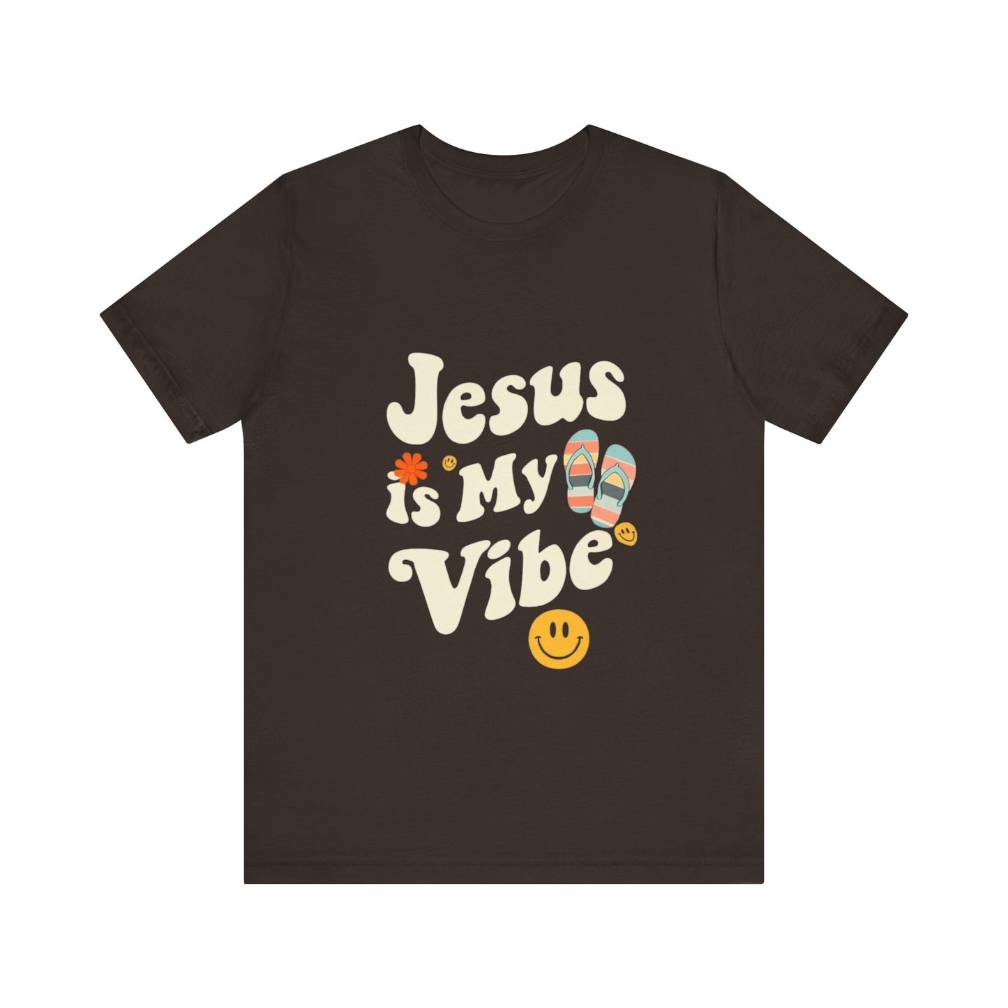 “Jesus Is My Vibe” Religious T-Shirt – Stylish Faith Statement