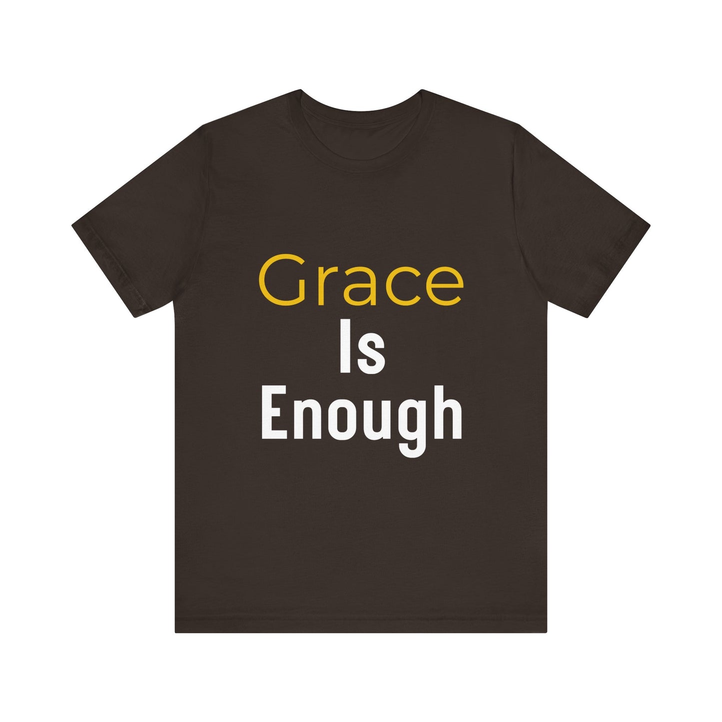 “Grace is Enough” Religious T-Shirt – Timeless Faith Statement
