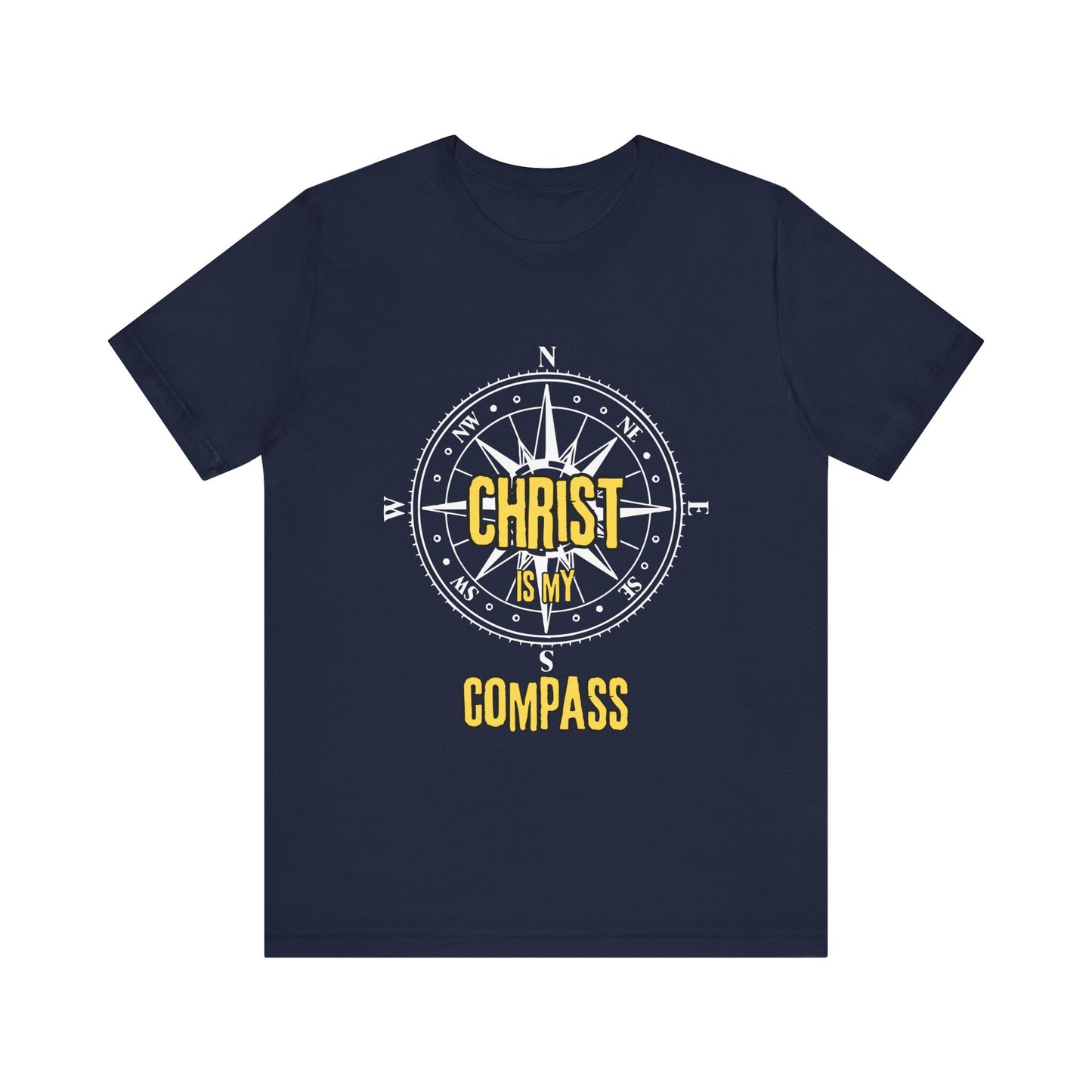 “Christ is My Compass” Religious T-Shirt – Faith-Based Direction for Daily Life