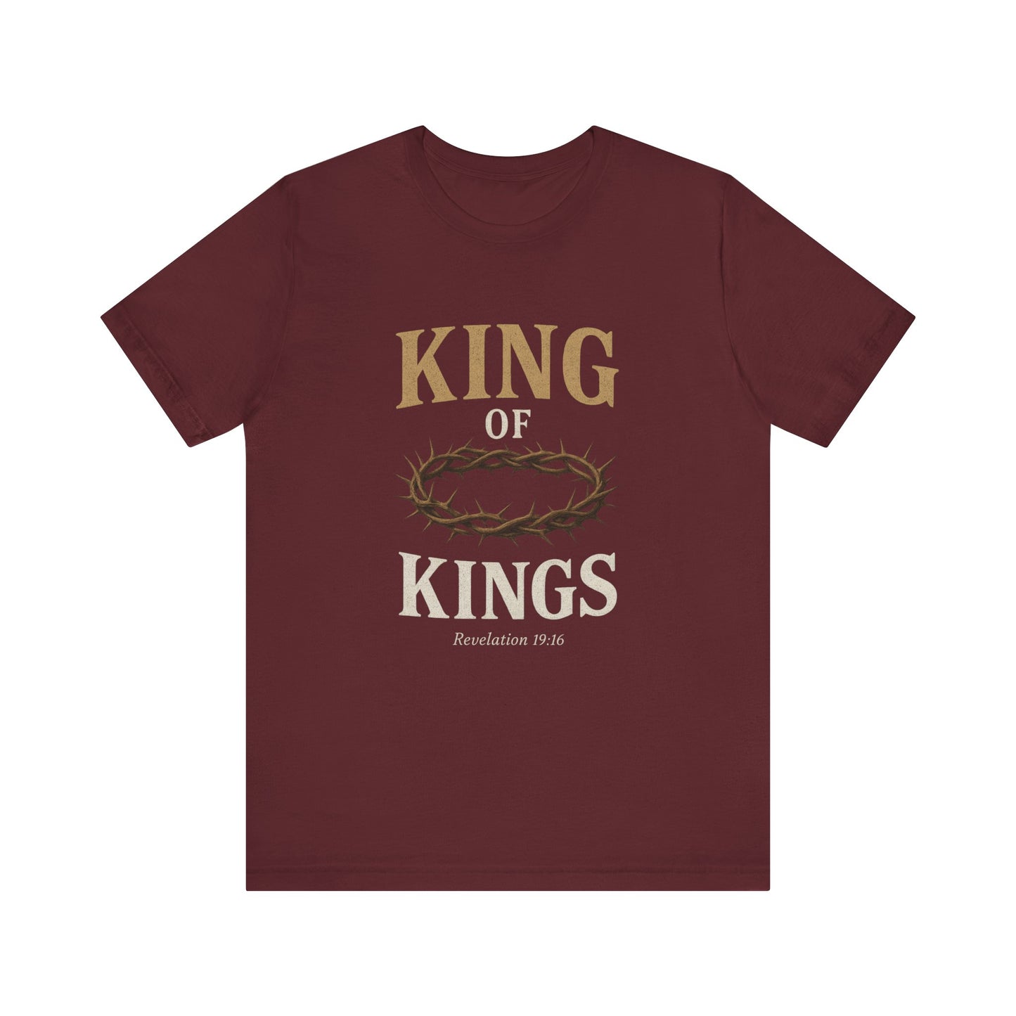 “King of Kings” Religious T-Shirt – Bold Declaration of Faith