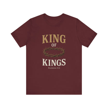 “King of Kings” Religious T-Shirt – Bold Declaration of Faith