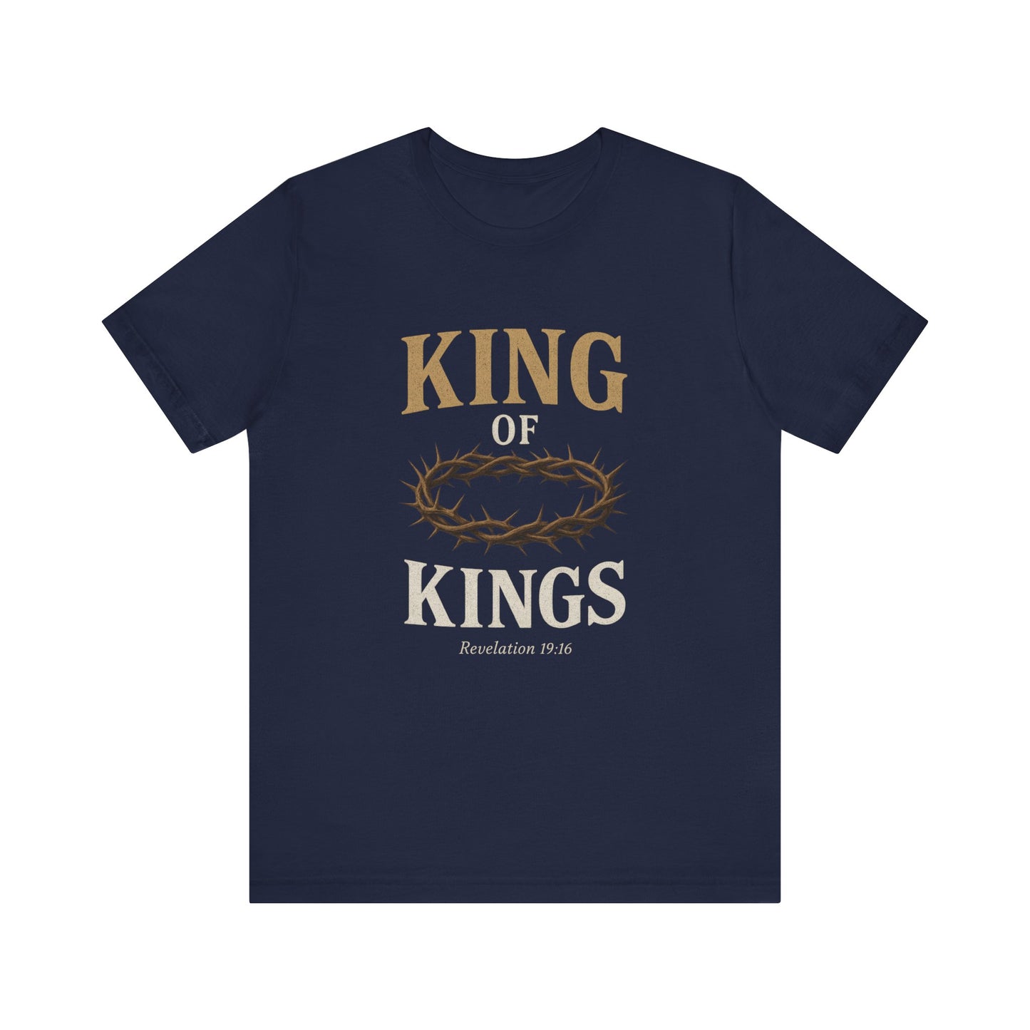 “King of Kings” Religious T-Shirt – Bold Declaration of Faith