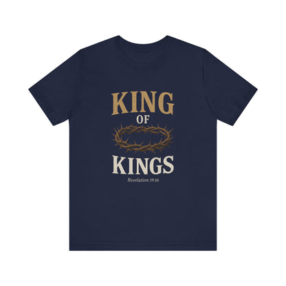 “King of Kings” Religious T-Shirt – Bold Declaration of Faith