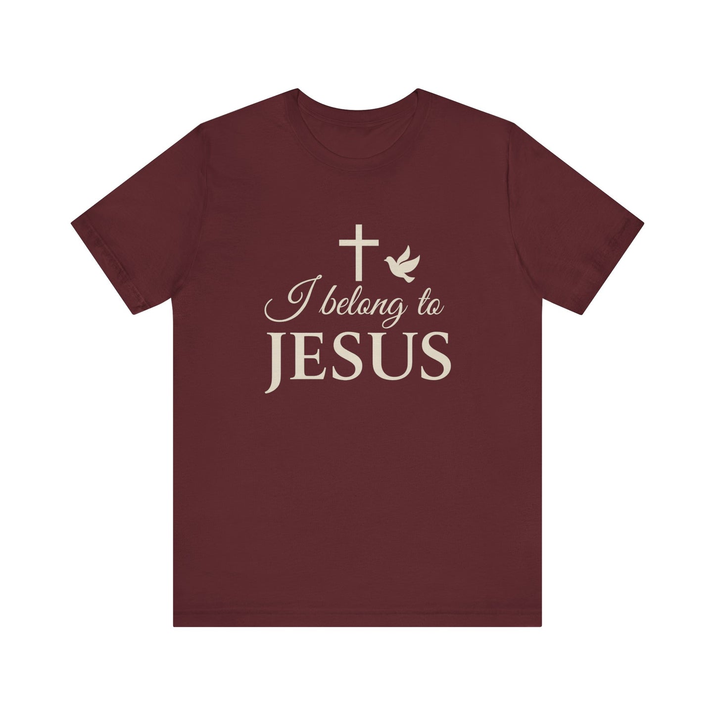 “I Belong to Jesus” Religious T-Shirt – Bold Statement of Faith and Identity