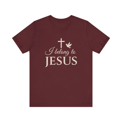 “I Belong to Jesus” Religious T-Shirt – Bold Statement of Faith and Identity