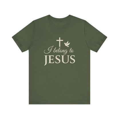 “I Belong to Jesus” Religious T-Shirt – Bold Statement of Faith and Identity