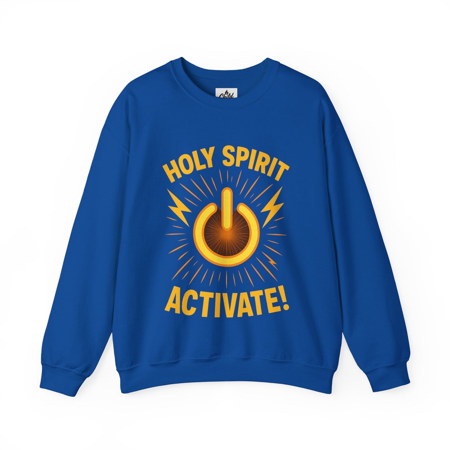 "Holy Spirit Activate" - Christian Sweatshirt - Unisex
