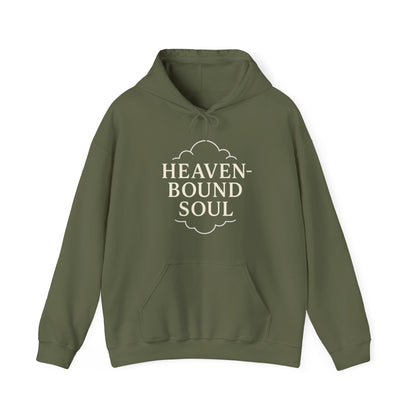 “Heaven-Bound Soul” Religious Hoodie – Unisex Pullover for Spiritual Encouragement