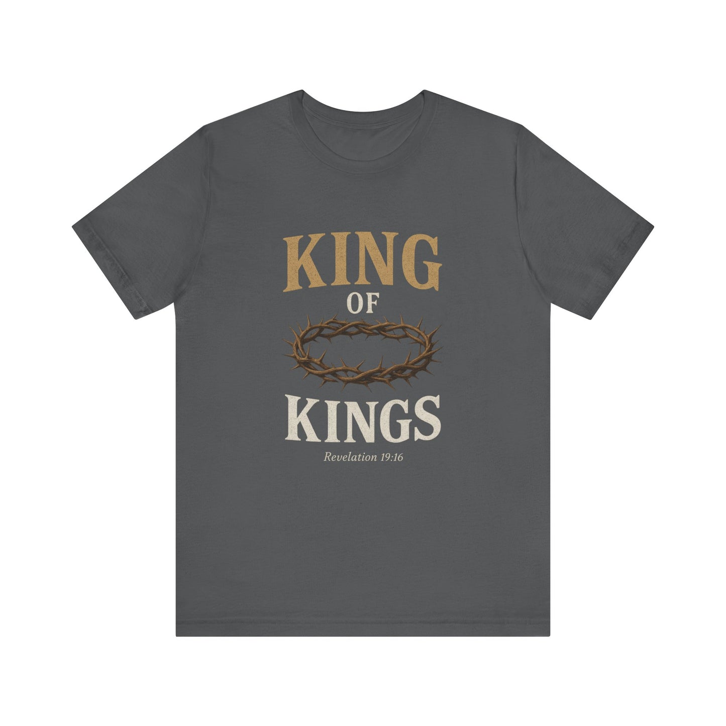 “King of Kings” Religious T-Shirt – Bold Declaration of Faith