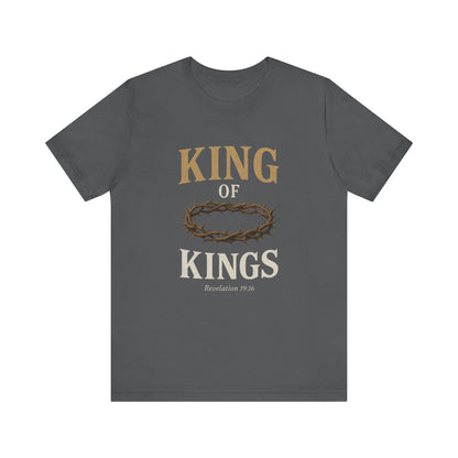 “King of Kings” Religious T-Shirt – Bold Declaration of Faith