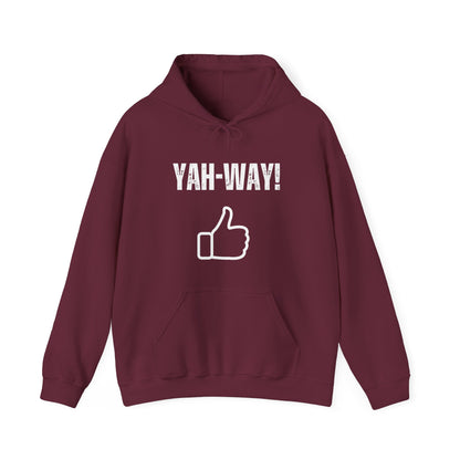 “Yah-Way!” Religious Hoodie – Unisex Pullover for Pun-Loving Believers
