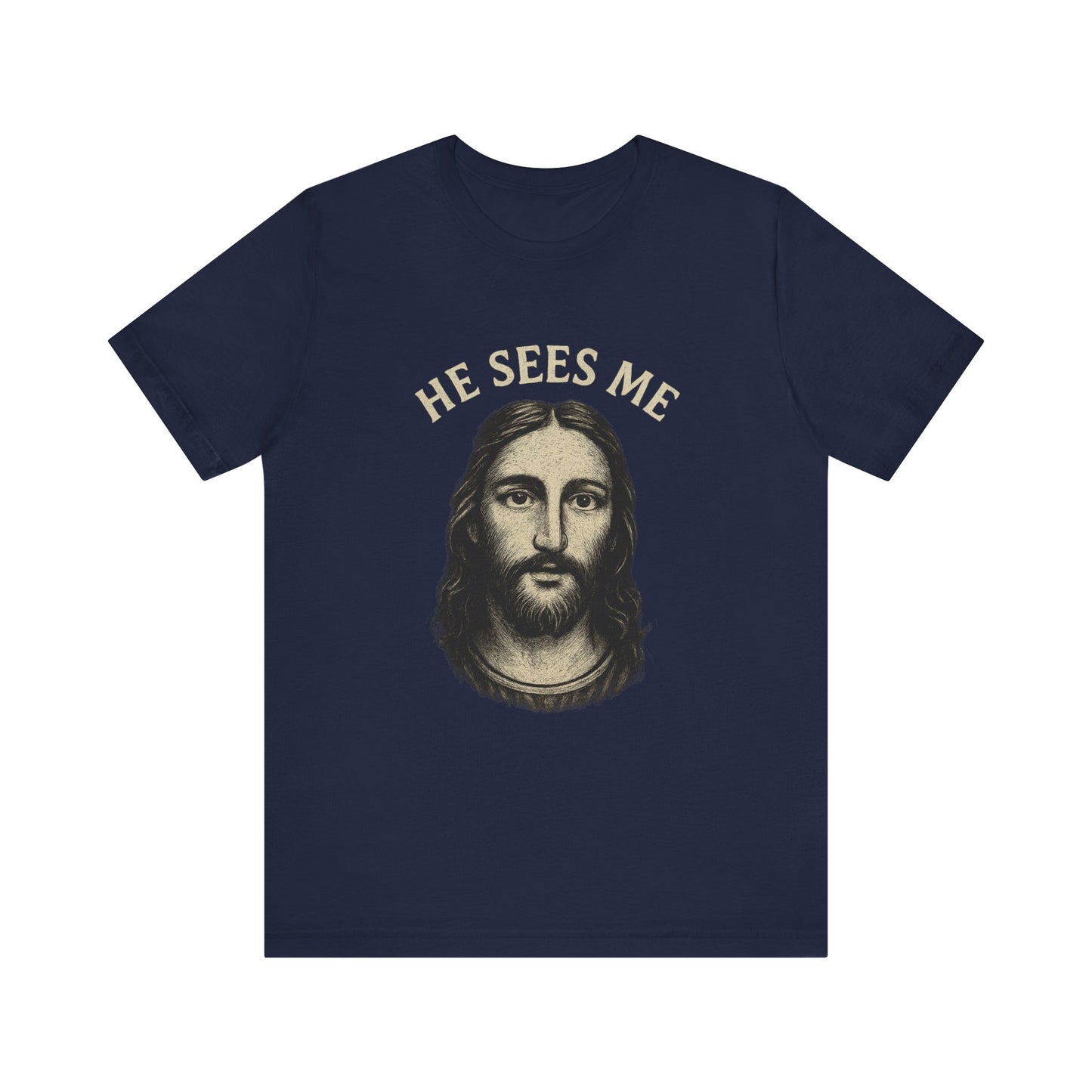“He Sees Me” Religious T-Shirt – Faith-Inspired Reminder of God’s Presence