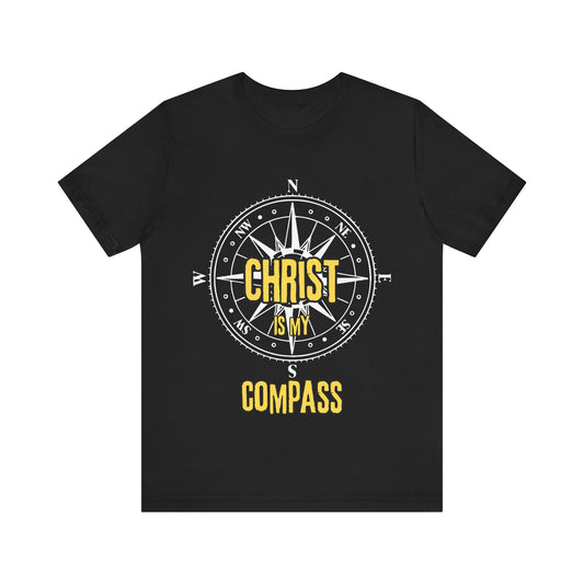 “Christ is My Compass” Religious T-Shirt – Faith-Based Direction for Daily Life
