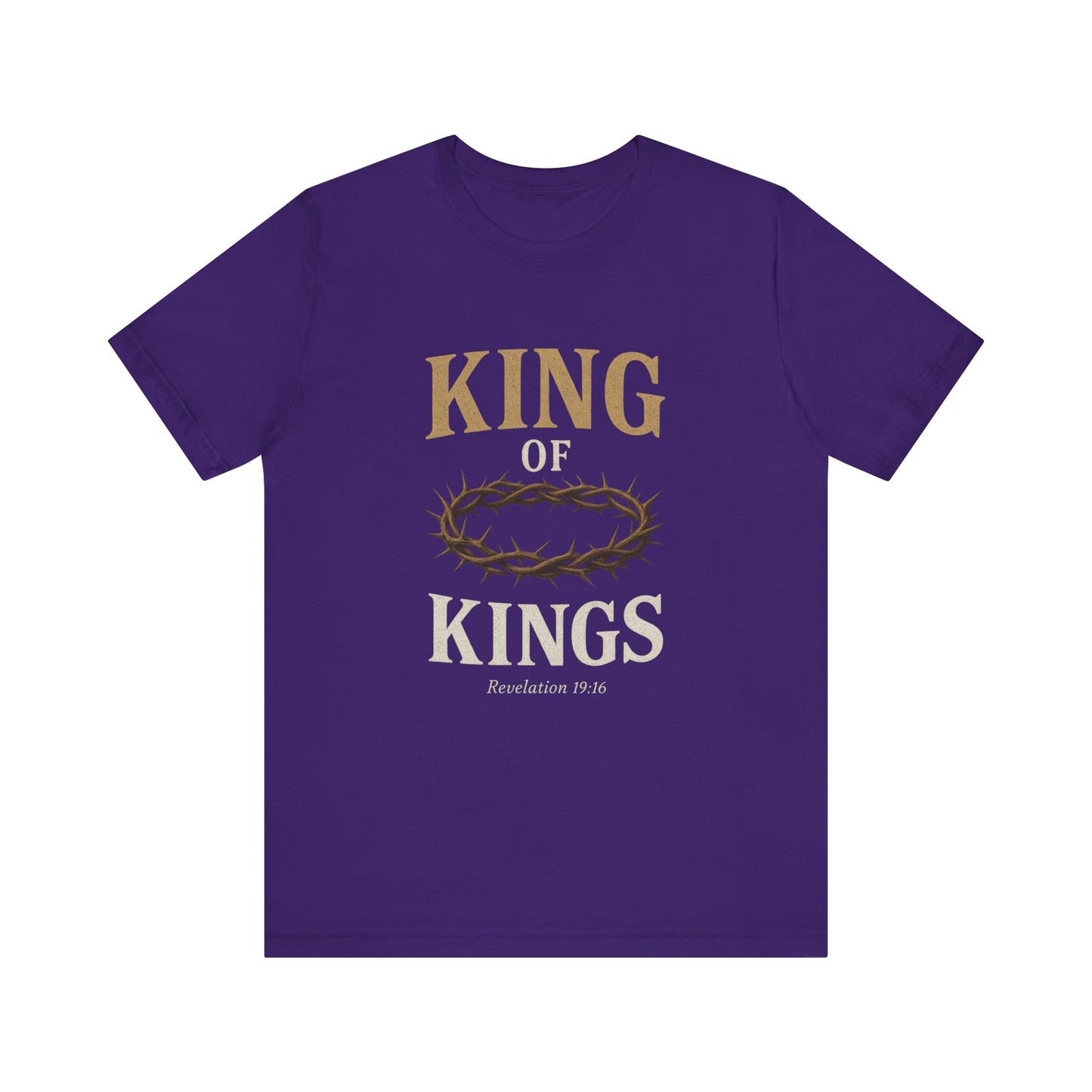“King of Kings” Religious T-Shirt – Bold Declaration of Faith