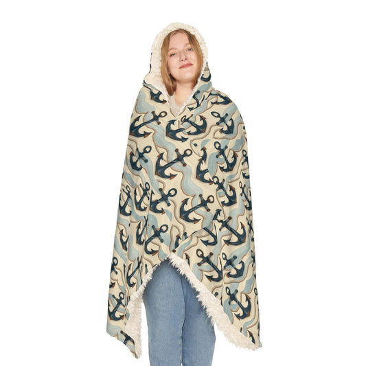"Anchor Hebrews 6:19)" Christian Snuggle Blanket representing hope in faith