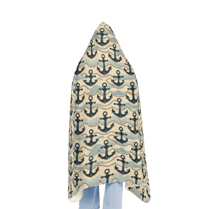 "Anchor Hebrews 6:19)" Christian Snuggle Blanket representing hope in faith