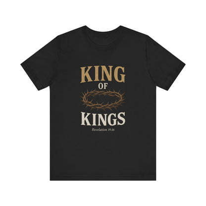 “King of Kings” Religious T-Shirt – Bold Declaration of Faith