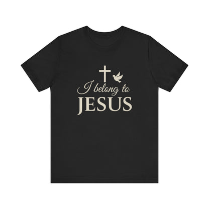 “I Belong to Jesus” Religious T-Shirt – Bold Statement of Faith and Identity