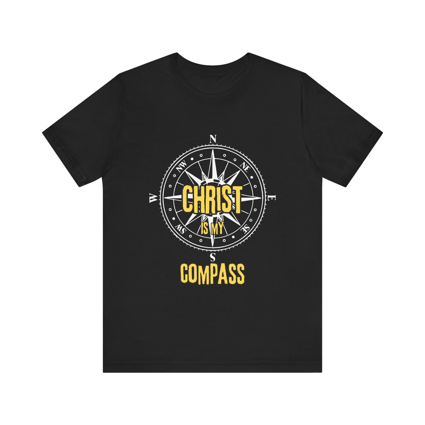“Christ is My Compass” Religious T-Shirt – Faith-Based Direction for Daily Life