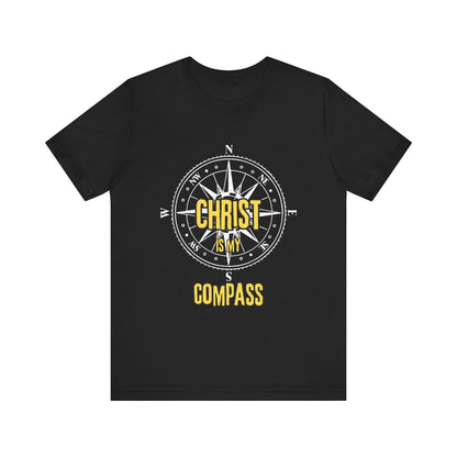 “Christ is My Compass” Religious T-Shirt – Faith-Based Direction for Daily Life