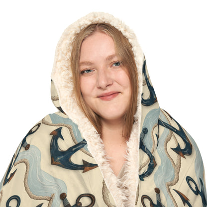 "Anchor Hebrews 6:19)" Christian Snuggle Blanket representing hope in faith