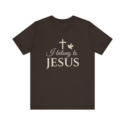 “I Belong to Jesus” Religious T-Shirt – Bold Statement of Faith and Identity