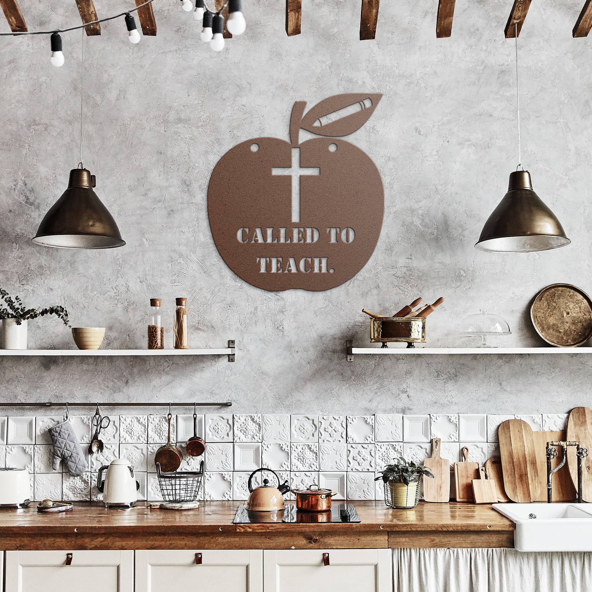 Christian_Teacher_Gift__Called_to_Teach_Copper_Rustic_Kitchen_Mockup.png