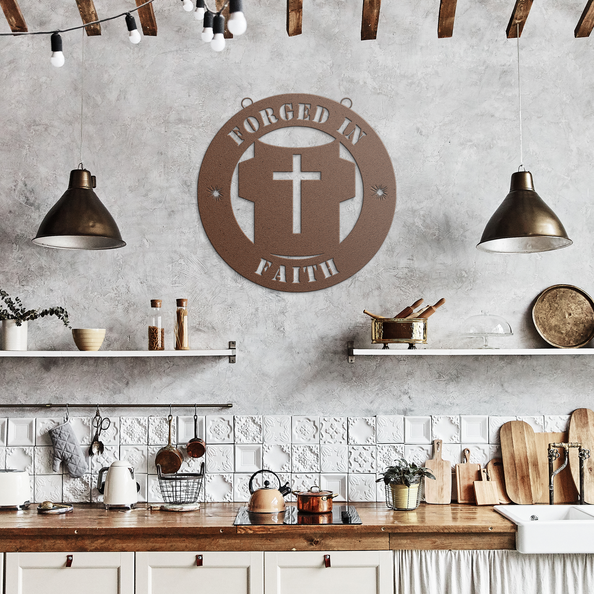 Christian_Welder_Gift__Forged_in_Faith__Copper_Rustic_Kitchen_Mockup.png